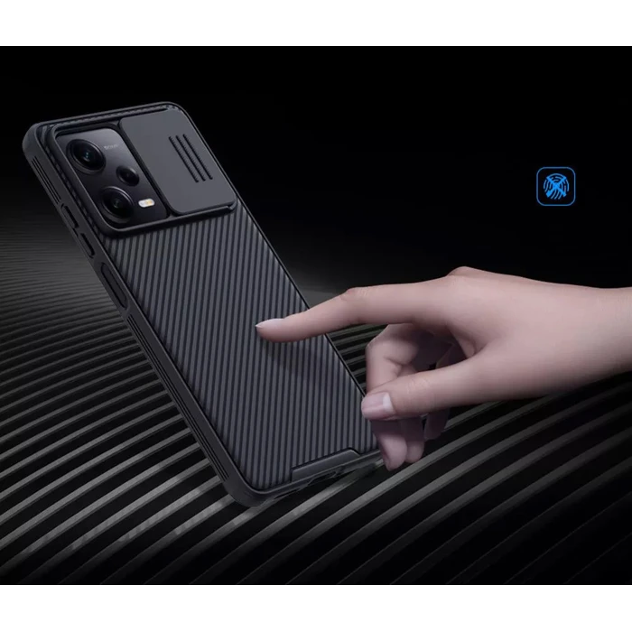Θήκη Κινητού Nillkin CamShield για Xiaomi Redmi Note 12 5G, μπλε
