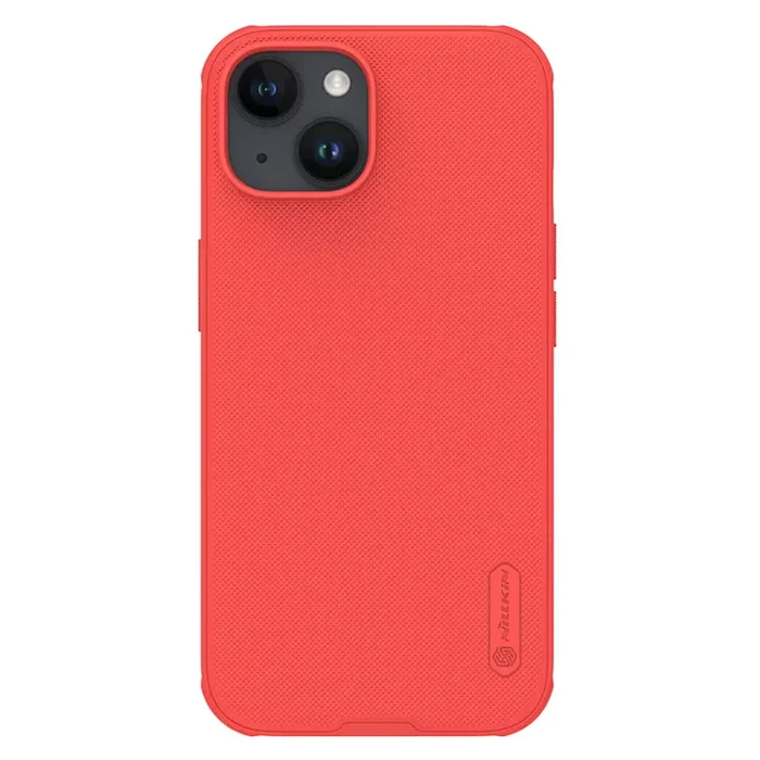 Θήκη Κινητού Nillkin Super Frosted Shield Pro για iPhone 15, κόκκινη