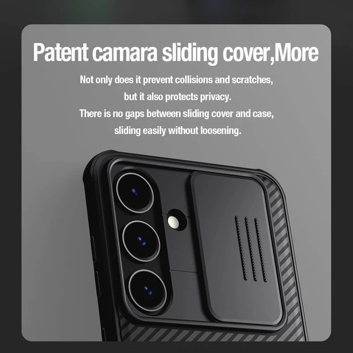 Nillkin Camshield Pro Back Cover Πλαστικό 0.2mm Μαύρο (Samsung Galaxy S24) 6902048273078