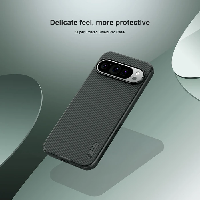 Θήκη Κινητού Nillkin Super Frosted Shield Pro για Google Pixel 9/9 Pro, Μαύρη