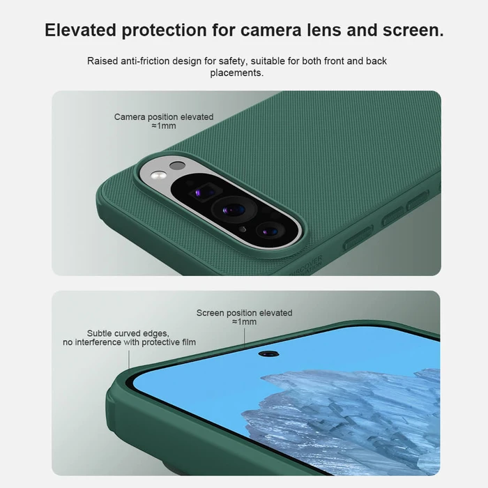 Θήκη Κινητού Nillkin Super Frosted Shield Pro Magnetic για Google Pixel 9 Pro XL, Μαύρη