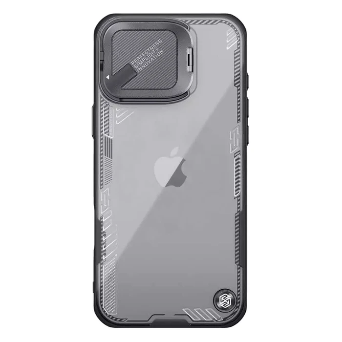 Θήκη Κινητού Nillkin Iceblade Prop για iPhone 16 Pro, διάφανη-Μαύρη