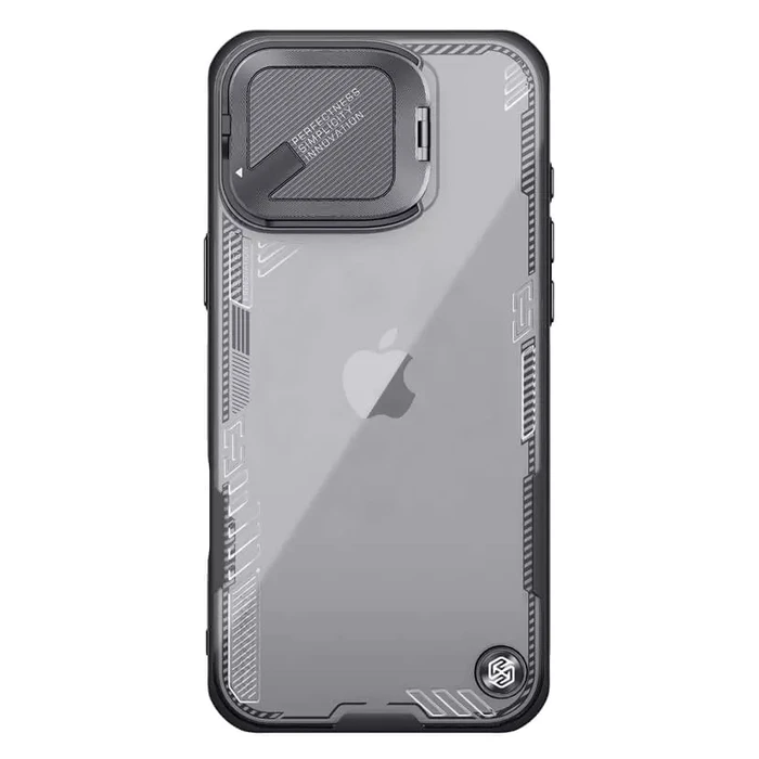 Θήκη Κινητού Nillkin Iceblade Prop για iPhone 16 Pro Max, διάφανη-Μαύρη