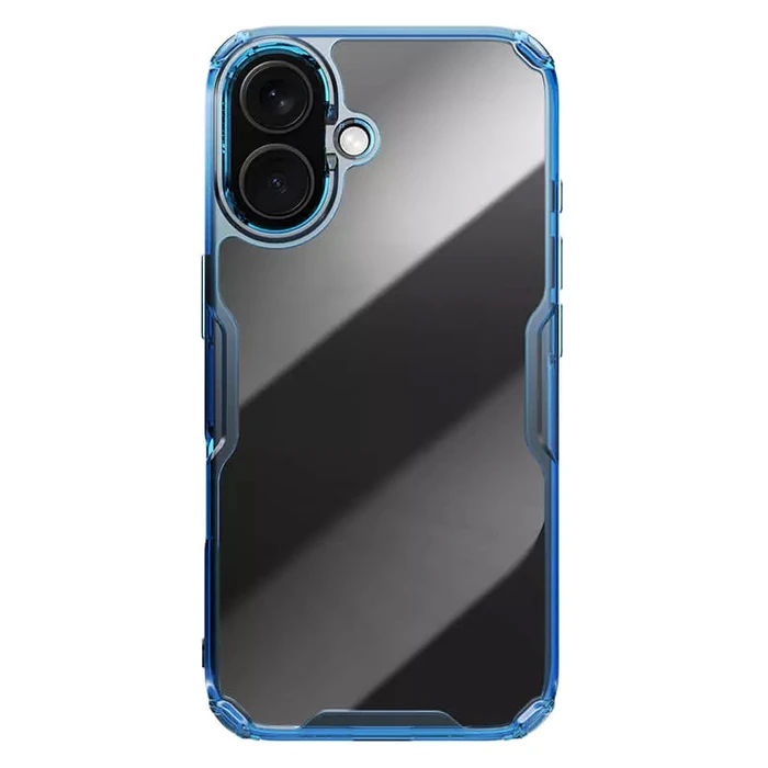 Θήκη Κινητού Nillkin Nature TPU Pro για iPhone 16, διάφανη-μπλε