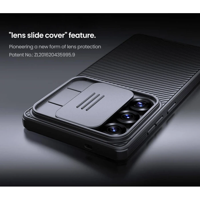 Nillkin Camshield Pro Back Cover Πλαστικό / Σιλικόνης Μαύρο (Galaxy S25 Ultra) 6902048289970