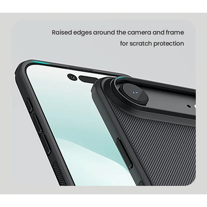 Nillkin Super Frosted Pro Magnetic Back Cover Πλαστικό / Σιλικόνης Μαύρο (iPhone Air)