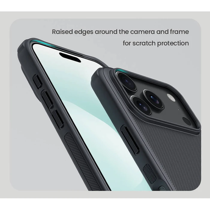 Nillkin Super Frosted Pro Magnetic Back Cover Πλαστικό / Σιλικόνης Μαύρο (iPhone 17 Pro)