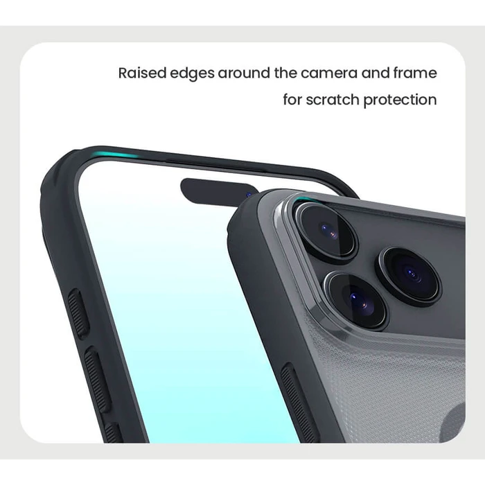 Nillkin Super Frosted Shield Pro Magnetic Back Cover Πλαστικό / Σιλικόνης Διάφανο (iPhone 17 Pro)