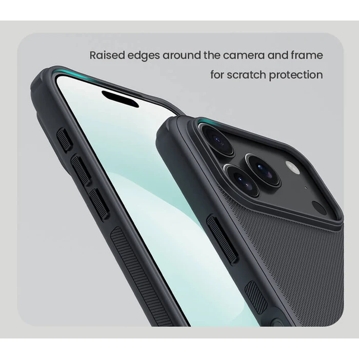 Nillkin Super Frosted Pro Magnetic Back Cover Πλαστικό / Σιλικόνης Μαύρο (iPhone 17 Pro Max)
