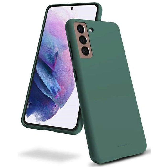 Mercury Silicone Case Apple iPhone 15 Pro Max green
