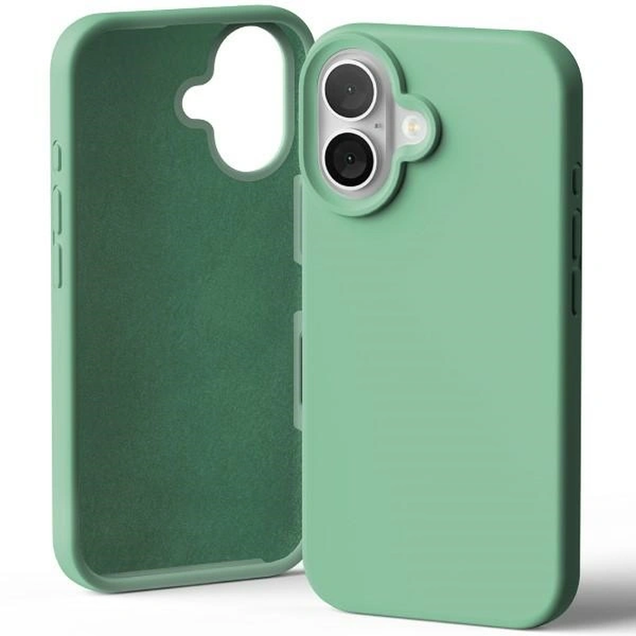 Mercury Silicone Case Apple iPhone 16 green