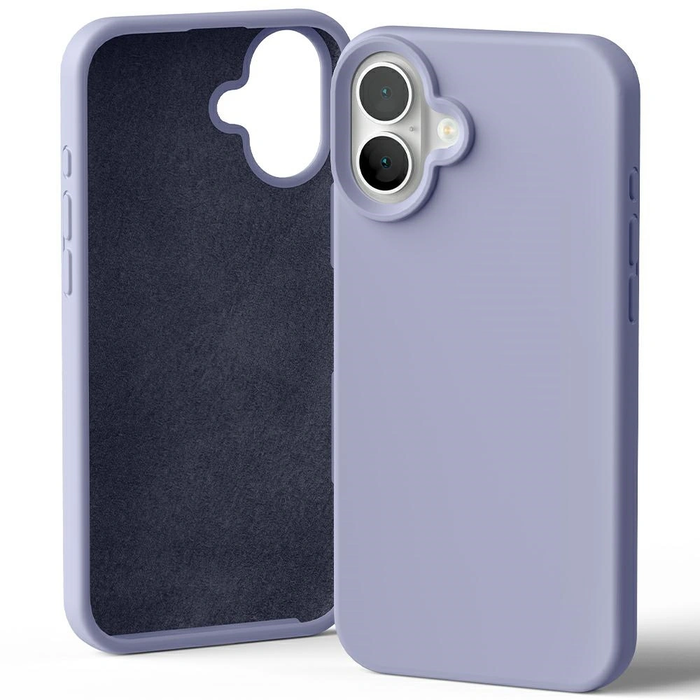 Mercury Silicone Case Apple iPhone 16 Plus lavender