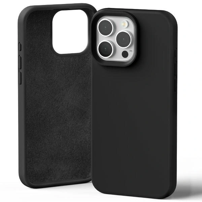 Mercury Silicone Case Apple iPhone 16 Pro Max black