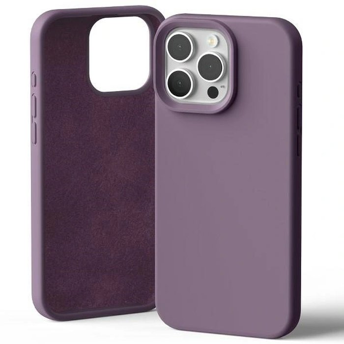 Mercury Silicone Case Apple iPhone 16 Pro Max purple
