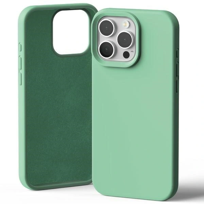 Mercury Silicone Case Apple iPhone 16 Pro Max green