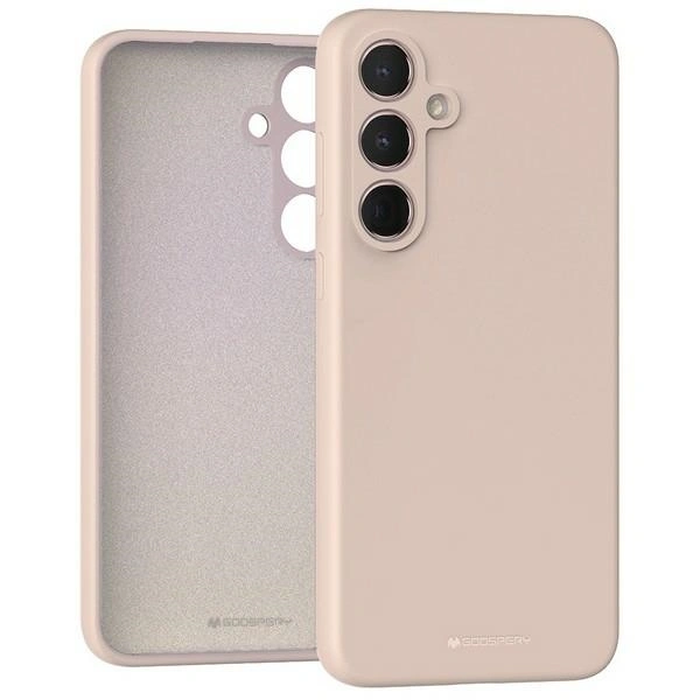 Mercury Silicone Case Samsung Galaxy A35 pink sandy