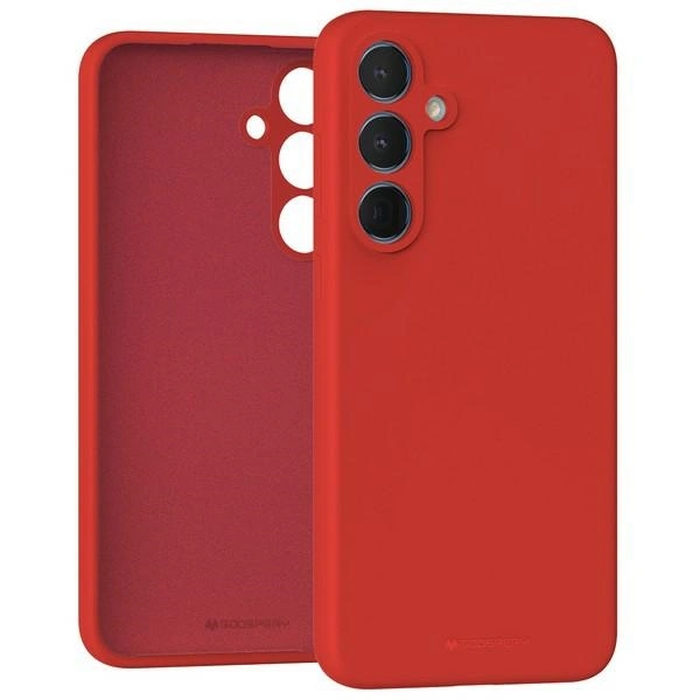Mercury Silicone Case Samsung Galaxy A55 red