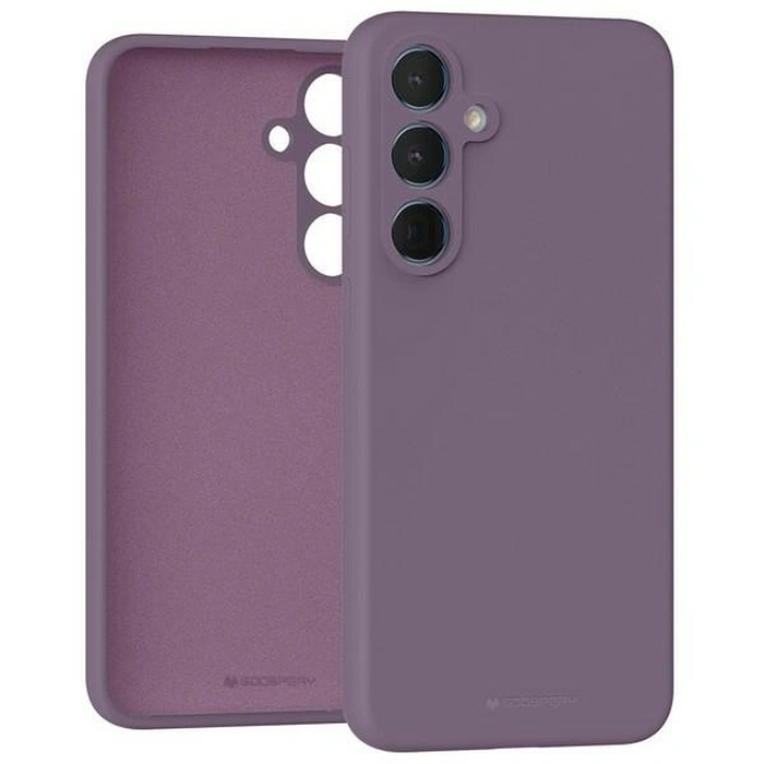 Mercury Silicone Case Samsung Galaxy A55 purple