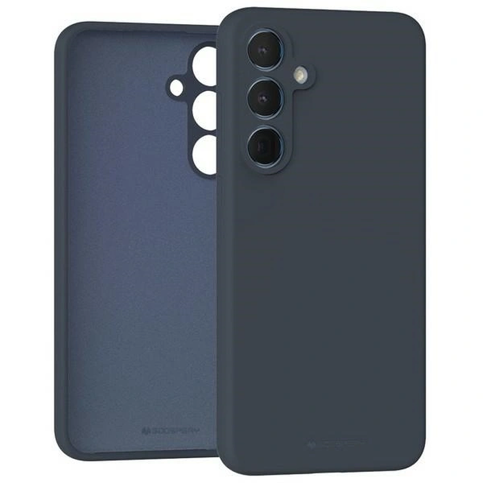 Mercury Silicone Case Samsung Galaxy A55 navy blue
