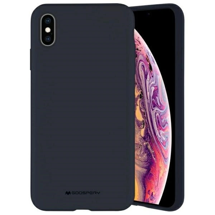 Mercury Silicone Case Samsung Galaxy S23+ Plus navy blue