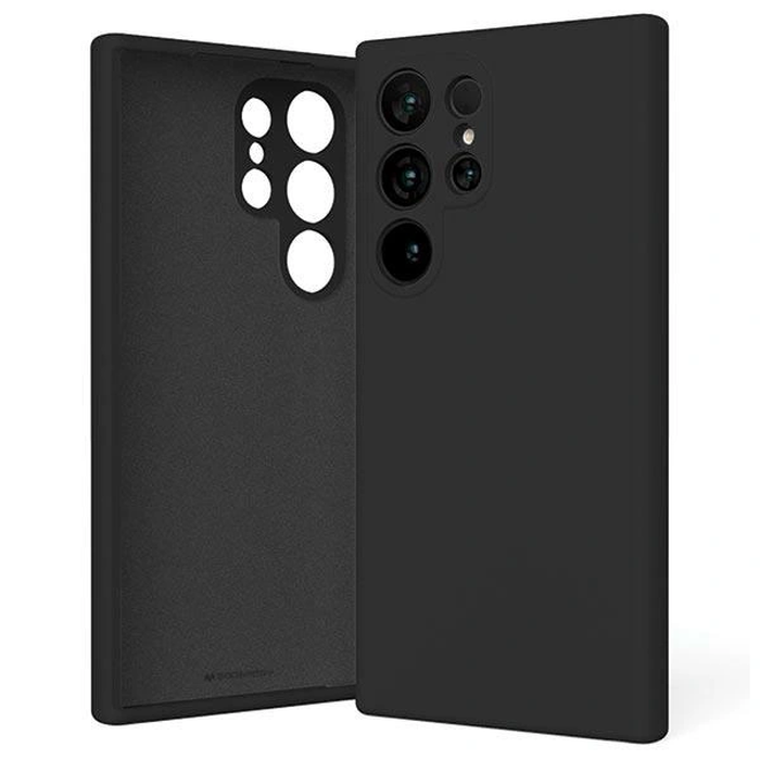 Mercury Silicone Case Samsung Galaxy S24 Ultra black