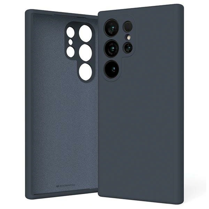 Mercury Silicone Case Samsung Galaxy S24 Ultra navy blue