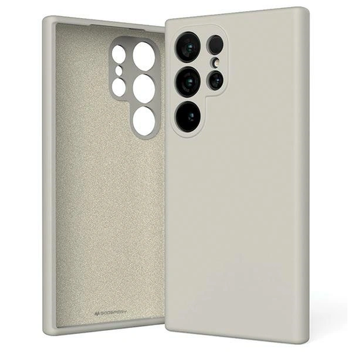 Mercury Silicone Case Samsung Galaxy S24 Ultra stone