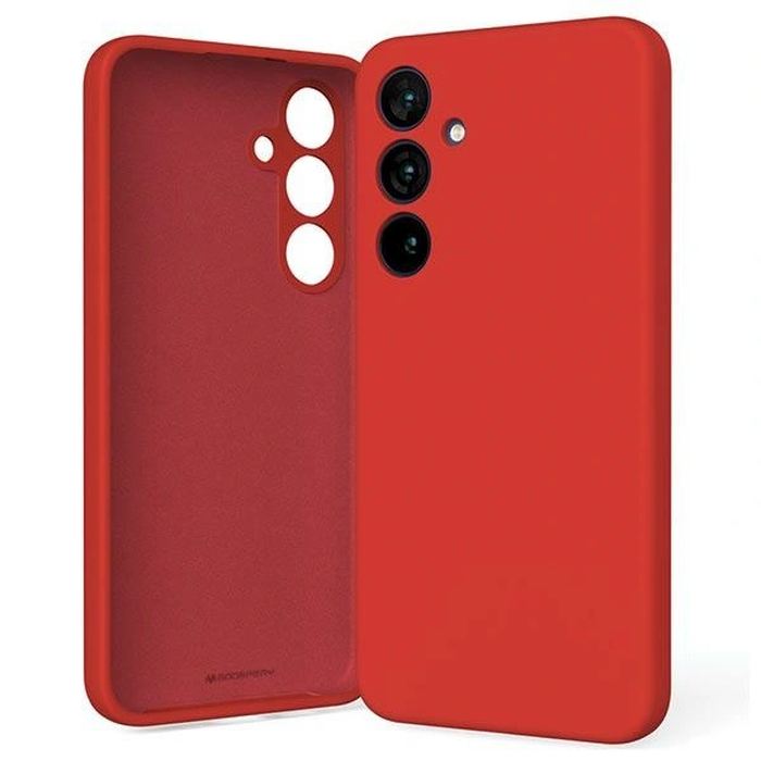 Mercury Silicone Case Samsung Galaxy S24+ Plus red