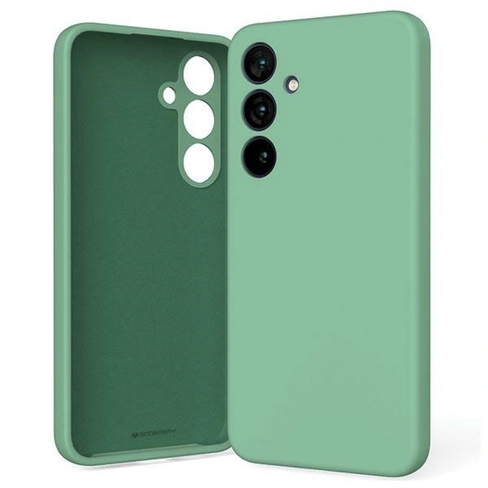 Mercury Silicone Case Samsung Galaxy S24+ Plus green