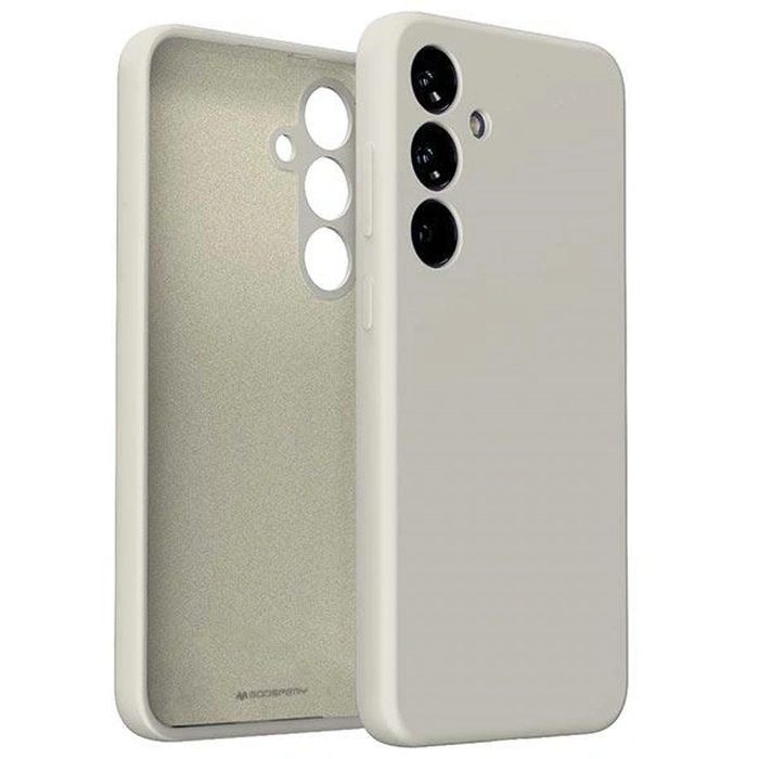 Mercury Silicone Case Samsung Galaxy S23 FE light gray