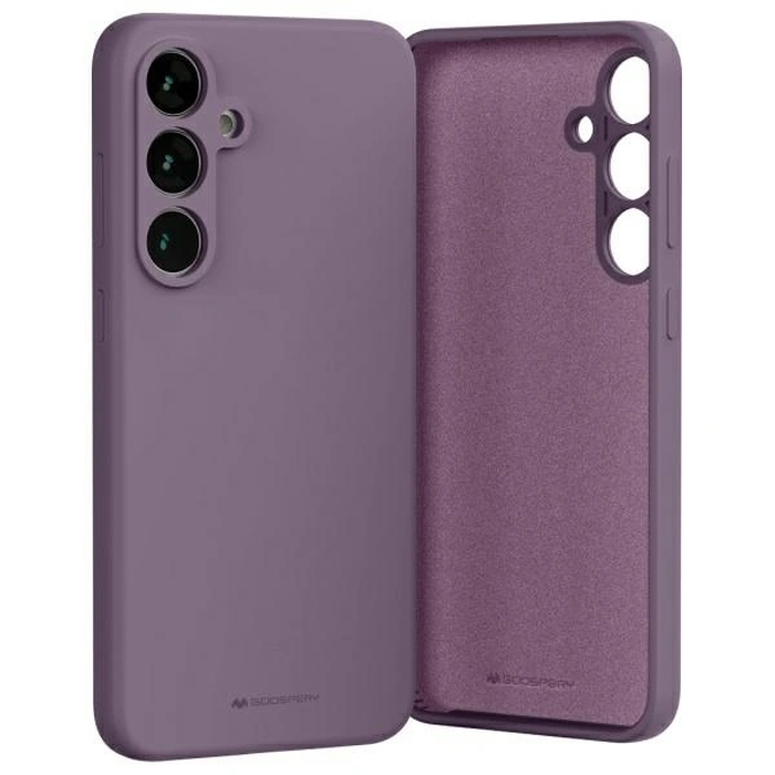 Mercury Silicone Case Samsung Galaxy S24 FE purple