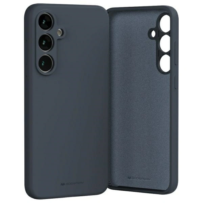Mercury Silicone Case Samsung Galaxy S24 FE navy blue