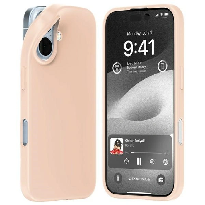 Mercury Soft Case Apple iPhone 16 pink sandy