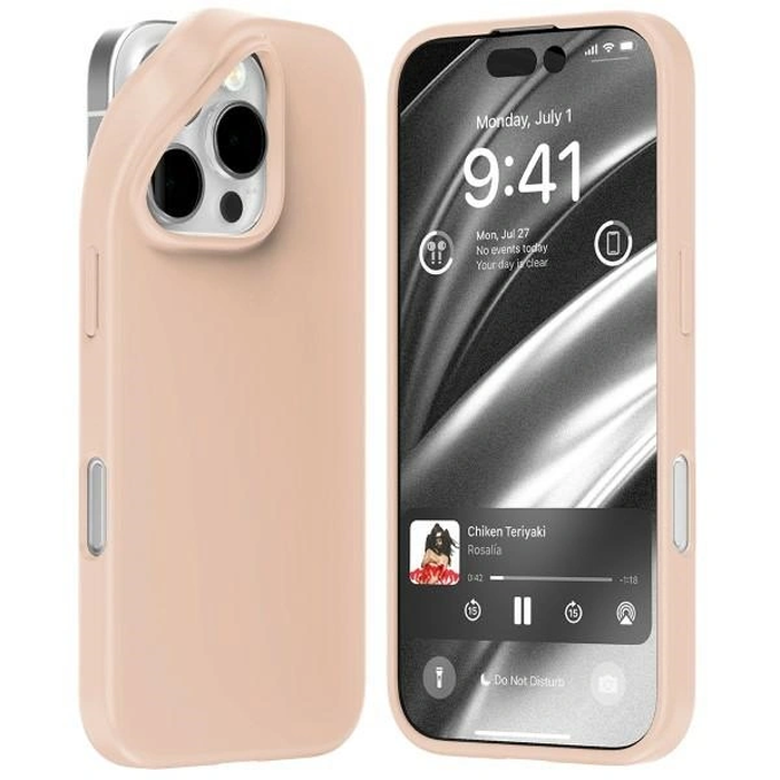 Mercury Soft Case Apple iPhone 16 Pro pink sand
