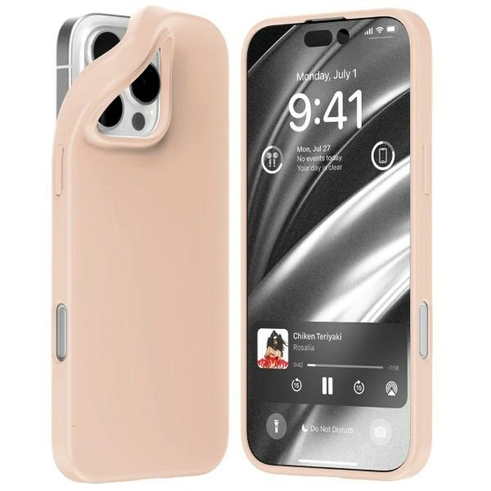 Mercury Soft Case Apple iPhone 16 Pro Max pink sand
