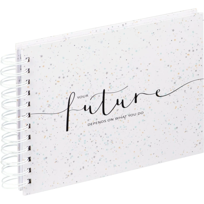 HAMA Future Photo Album 50 Pages for 50 Photos White 24x17 cm
