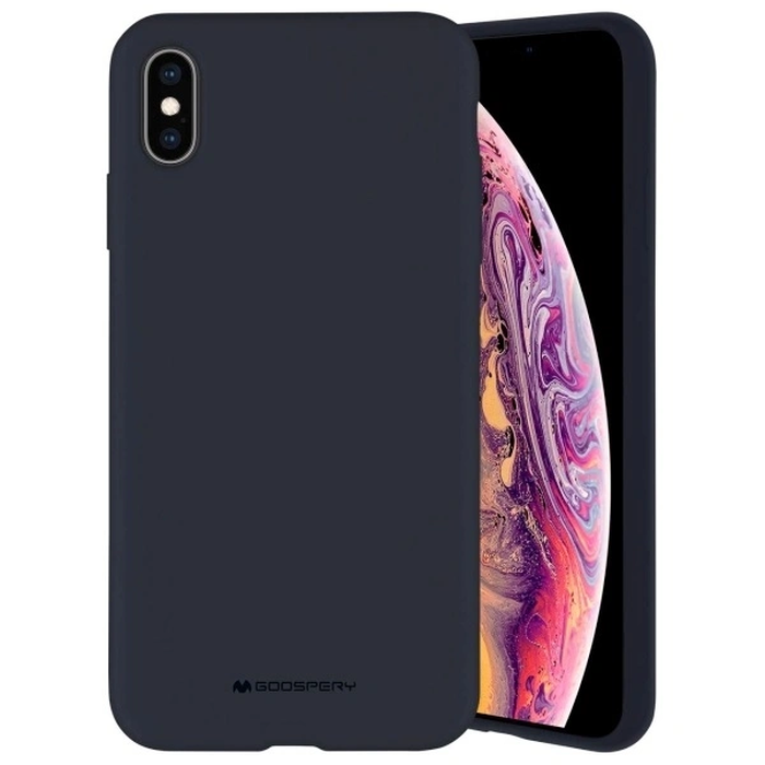 Mercury Silicone Case Apple iPhone 13 Pro navy blue