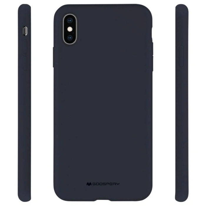 Mercury Silicone Case Apple iPhone 13 Pro Max navy blue