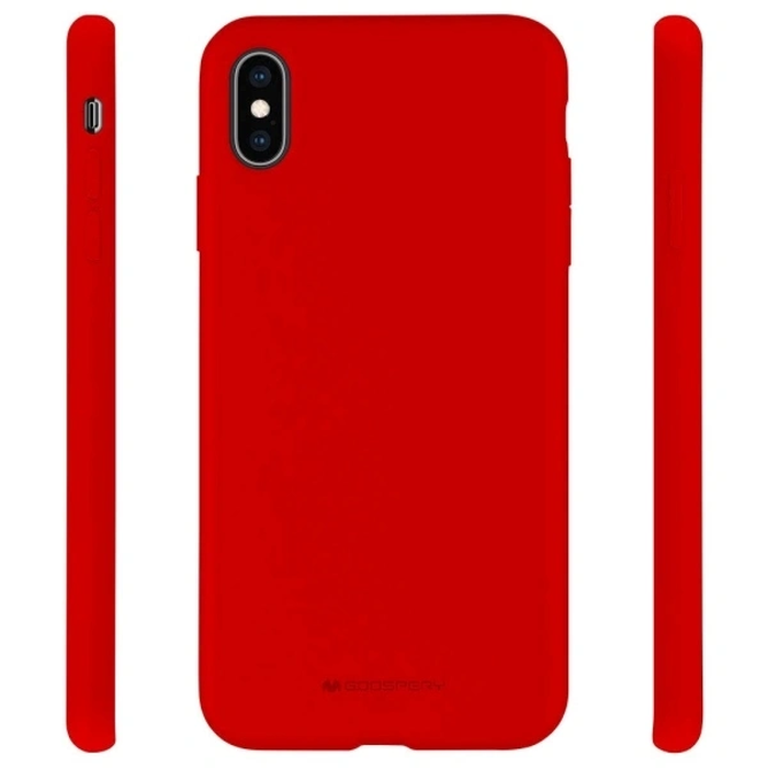 Mercury Silicone Case Apple iPhone 14 Pro red