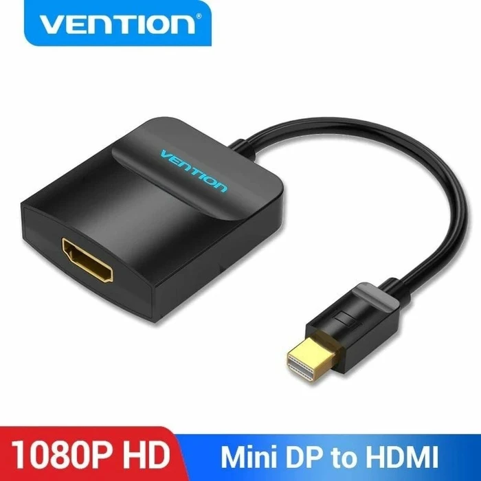 Αντάπτορας DisplayPort Mini σε HDMI Vention HBCBB 10 cm Μαύρο