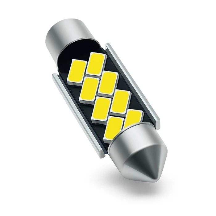 VenCore 3216-10108 C5W Festoon 42mm Λάμπα LED 8 SMD 5630 2W 400lm 12V Ψυχρό Λευκό 6000K