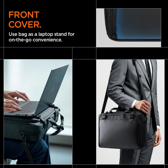 Spigen KD300 Klasden Laptop Bag Black