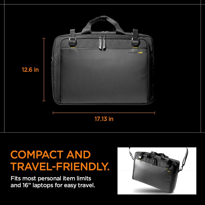 Spigen KD300 Klasden Laptop Bag Black