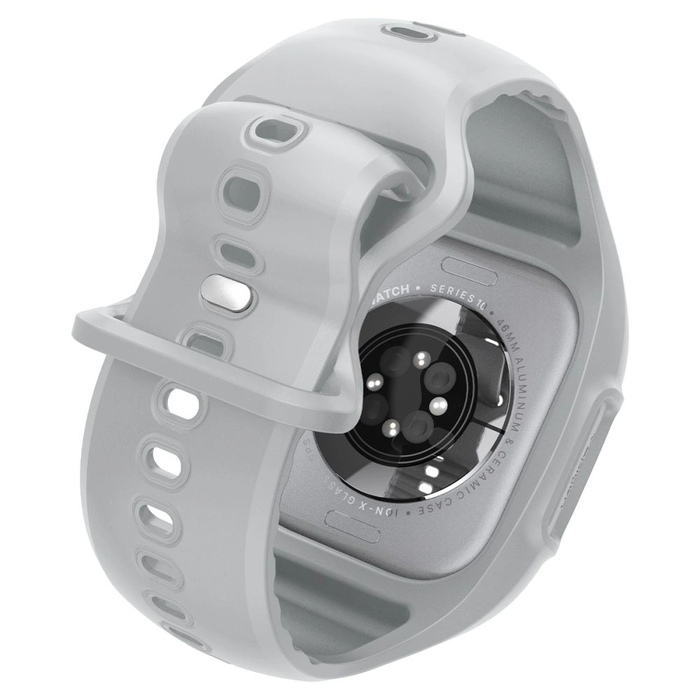 Case with strap Spigen Liquid Air Pro Apple Watch 10 / 11 46mm Grey