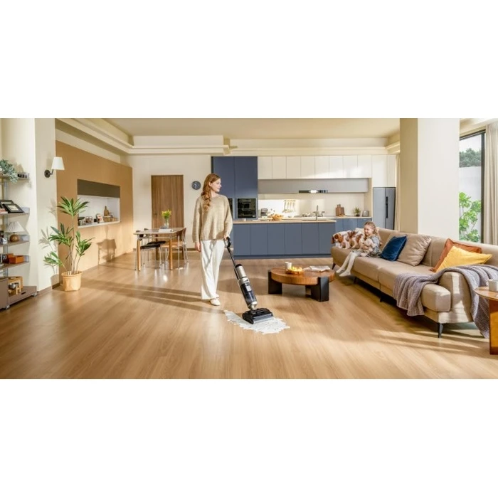 Tineco FloorOne S5 Stretch Gold Rechargeable Stick Vacuum 21.6V