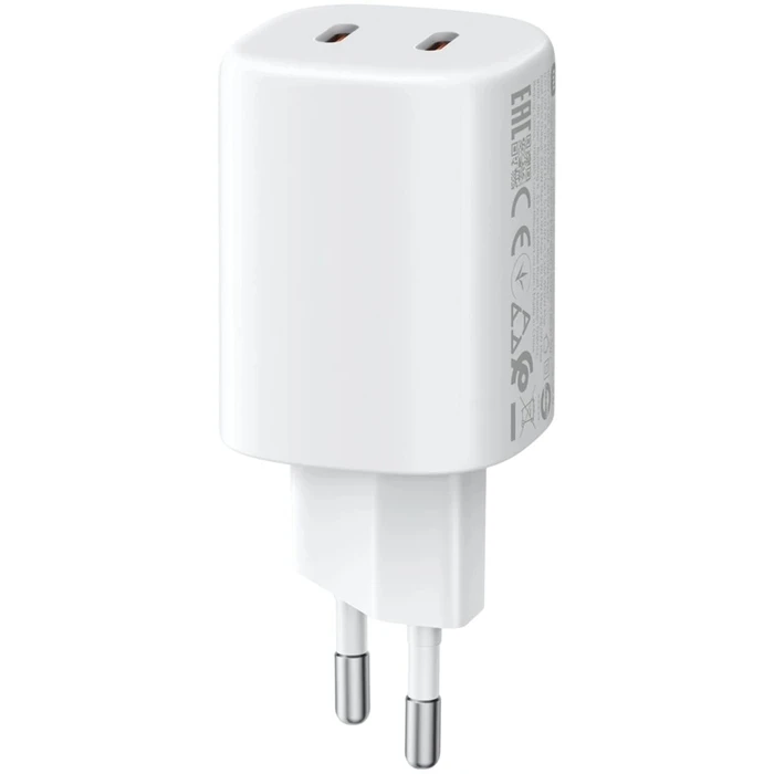Xiaomi Φορτιστής Χωρίς Καλώδιο με 2 Θύρες USB-C 45W Power Delivery Λευκός (BHR087OEU)