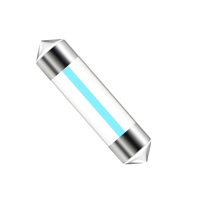VenCore 3216-10122 C5W Festoon 36mm Λάμπα LED Σωληνωτή Ice Blue 12V 0.35W 100 lumen