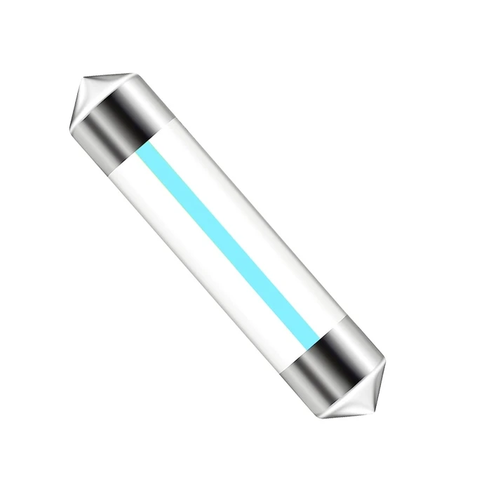VenCore 3216-10126 - C5W Festoon 39mm Γαλάζιο (Ice Blue) LED 120 lm 0.40W 12V