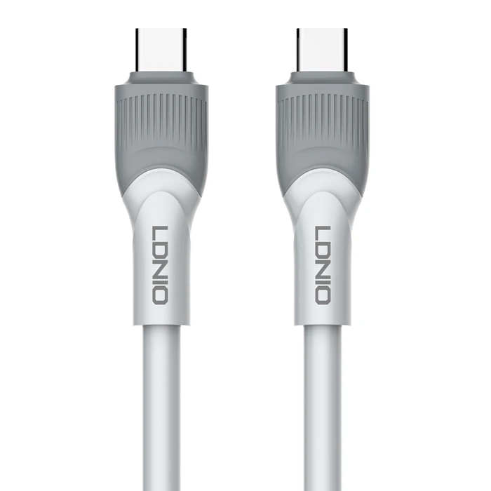 Καλώδιο USB-C Ldnio σε USB-C LC602C, 100W PD, 2m, γκρι