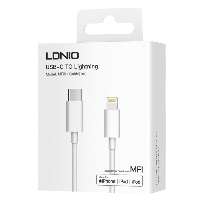 Ldnio Mfi01 Charging Cable Apple Devices